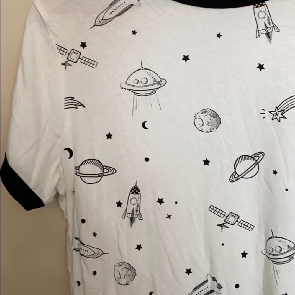 gaze Solar System Ringer Tee - Picture 2 of 4